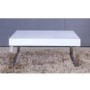 High Gloss Square White Coffee Table - Tiffany Range
