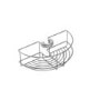 GRADE A1 - Chrome 1 Tier Shower Riser Rail Caddy