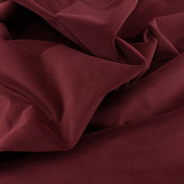 Burgundy Velvet Left-Hand 4 Seater Corner Sofa Bed with Storage - Quinn