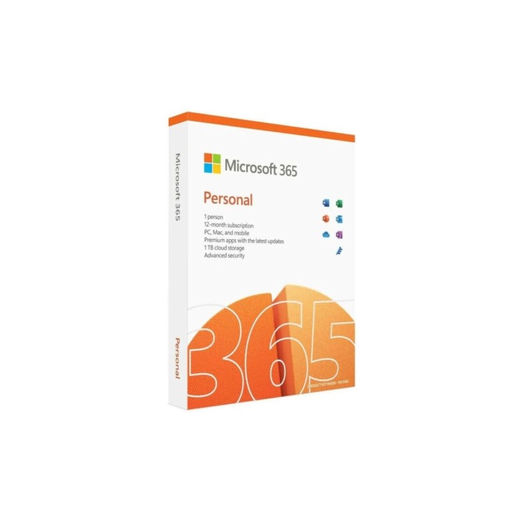 Microsoft Office 365 Personal 1 User 1 Year Subscription
