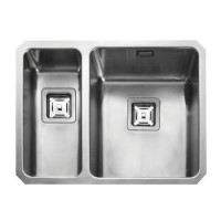 Rangemaster Atlantic Quad 1.5 Bowl Undermount Stainless Steel Kitchen Sink