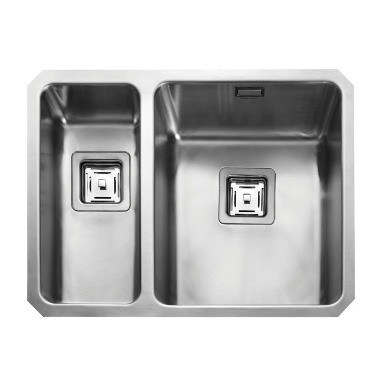 Rangemaster Atlantic Quad 1.5 Bowl Undermount Stainless Steel Kitchen Sink