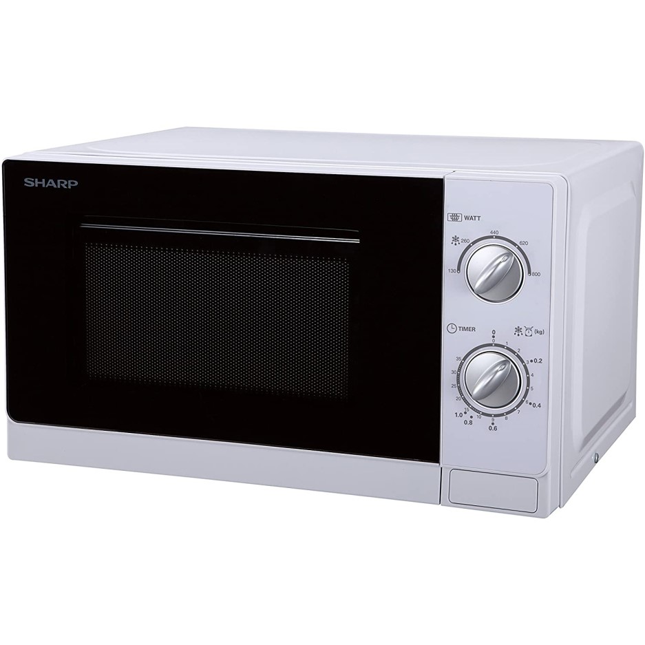 Sharp R20DWM R20WM 20L Microwave Oven - White - BuyItDirect.ie