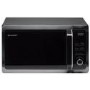Sharp 20L Freestanding Microwave Oven - Black
