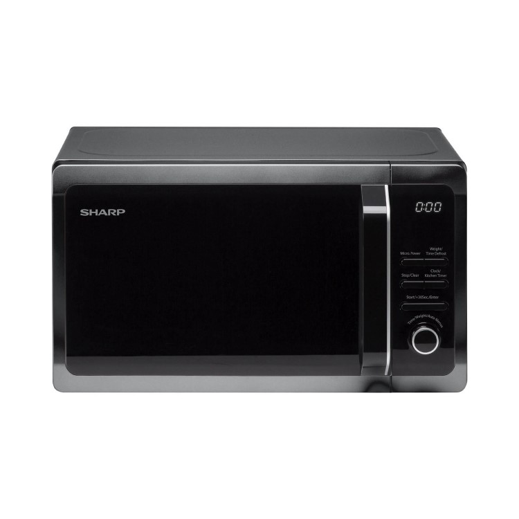 Sharp 20L Freestanding Microwave Oven - Black