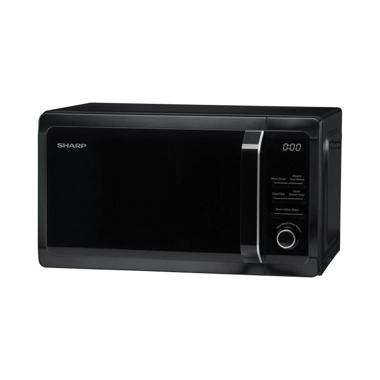 Sharp 20L Freestanding Microwave Oven - Black