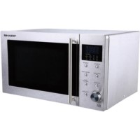 GRADE A1 - Sharp R28STM 23L 800W Freestanding Microwave in Stainless Steel