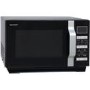 Sharp R360KM 23L 900W Freestanding Microwave Oven With Flat Tray - Black