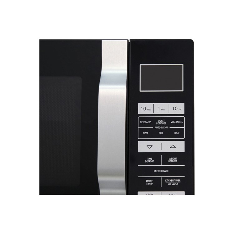 Sharp R360KM 23L 900W Freestanding Microwave Oven With Flat Tray - Black