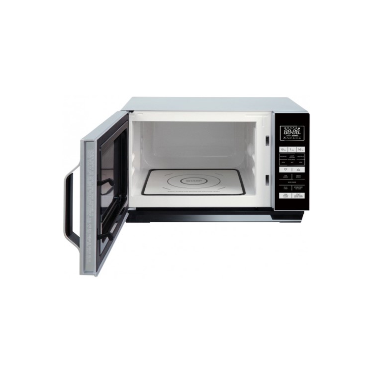 Refurbished Sharp 900W Standard Flatbed Microwave R360SLM Silver