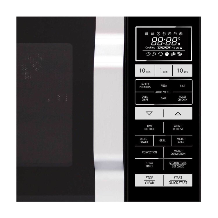 Sharp R860KM 900 Watt 25 Litre Combination Freestanding Microwave Oven - Black