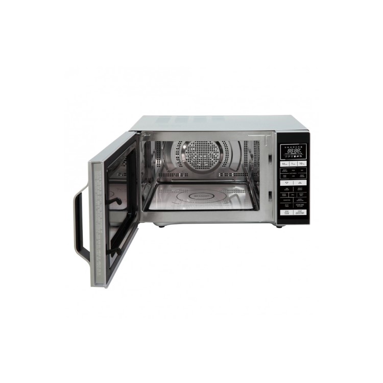 Refurbished Sharp R860SLM 25L Digital Combination Microwave Oven Silver