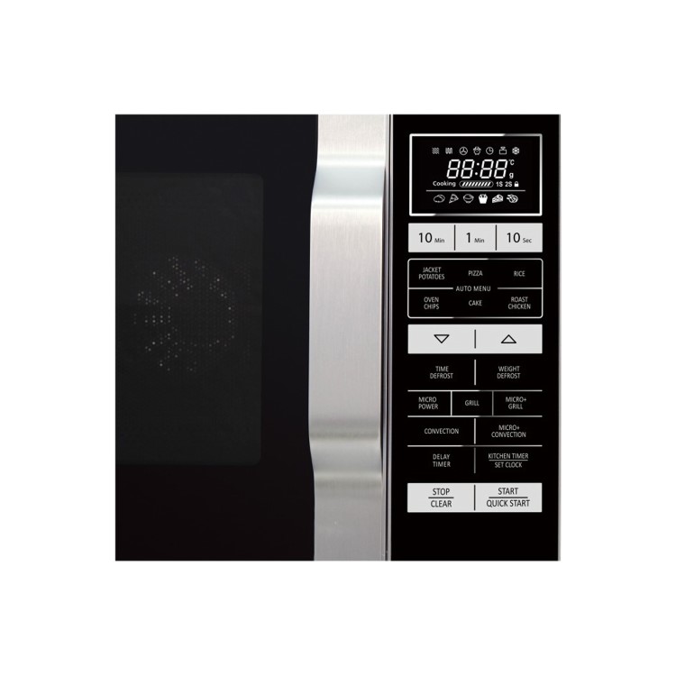 Refurbished Sharp R860SLM 25L Digital Combination Microwave Oven Silver