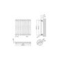 GRADE A1 - White Horizontal Flat Panel Radiator - 600 x 600mm