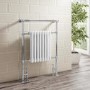 GRADE A1 - Traditional Bathroom Heated Towel Rail Radiator - 963 x 637mm