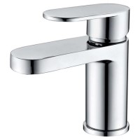 GRADE A1 - RAK Ceramics Compact Eco Chrome Mono Basin Mixer Tap with Waste
