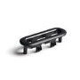 Matt Black Overflow Cover Suitable for Ontario & Palma