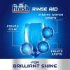 Finish Dishwasher Tablets x80 Rinse &amp; Shine Aid 400ml And Salt 4kg Bundle