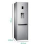 Refurbished Samsung RB31FDRNDSA 308 Litre 60/40 Freestanding Fridge Freezer - Stainless steel