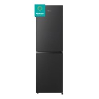Hisense 256 Litre 50/50 Freestanding Fridge Freezer - Black