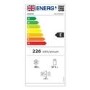 Hisense 256 Litre 50/50 Freestading Fridge Freezer - Black 