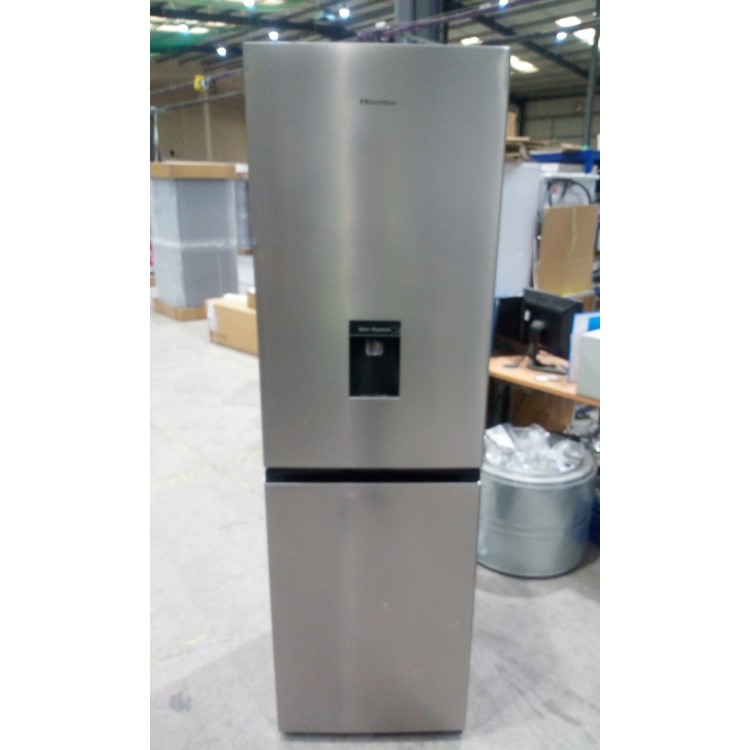 Refurbished Hisense RB327N4WC1 Freestanding 251 Litre 50/50 Frost Free Fridge Freezer Stainless Steel