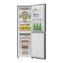 Hisense RB335N4WB1 Frost Free Freestanding Fridge Freezer With Water Dispenser Black