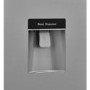 Hisense RB335N4WG1 Frost Free Freestanding Fridge Freezer With Water Dispenser Silver