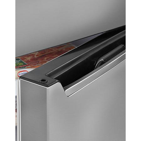 Hisense RB381N4WC1 Frost Free Freestanding Fridge Freezer With Water Dispenser Stainless Steel