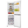 Refurbished Hisense RB381N4WW1 Freestanding 50/50 Frost Free Fridge Freezer With Non-Plumbed Water Dispenser - White