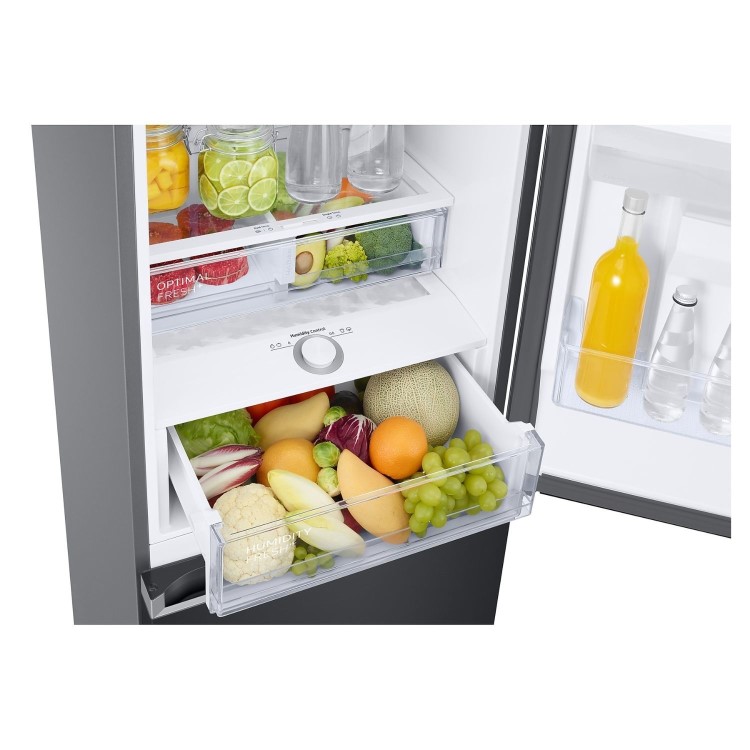 Samsung Series 6 386 Litre 70/30 Freestanding Fridge Freezer - Black