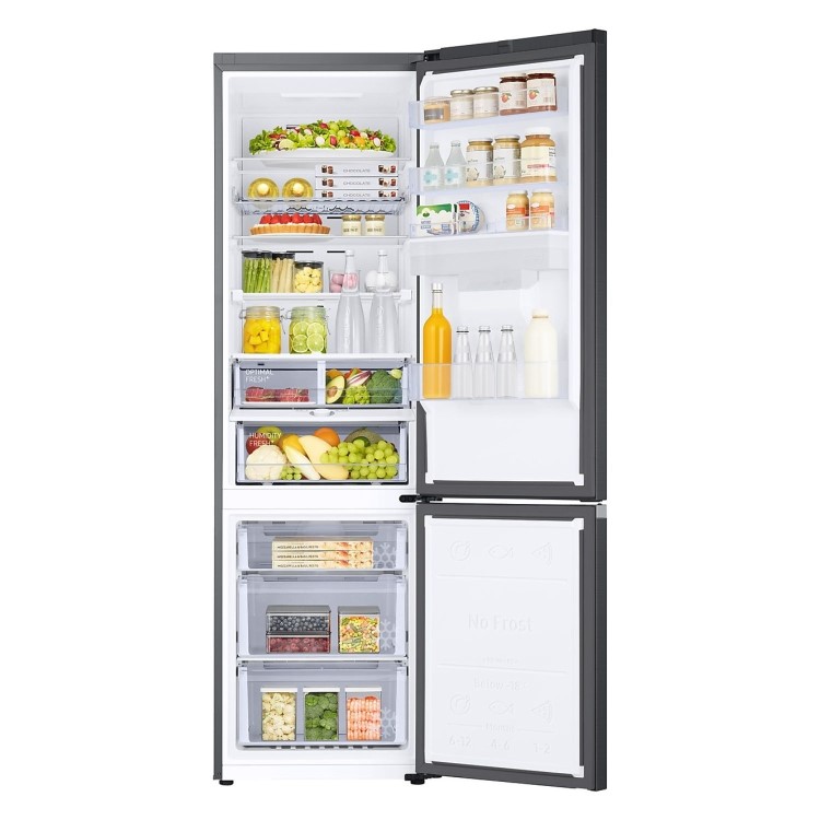 Samsung Series 6 386 Litre 70/30 Freestanding Fridge Freezer - Black