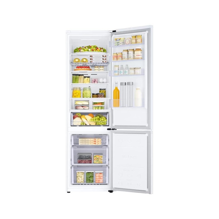 Refurbished Samsung Series 5 RB38T602EWW/EU Freestanding 390 Litre 70/30 Frost Free Fridge Freezer White
