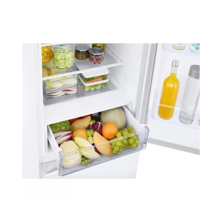 Refurbished Samsung Series 5 RB38T602EWW/EU Freestanding 390 Litre 70/30 Frost Free Fridge Freezer White