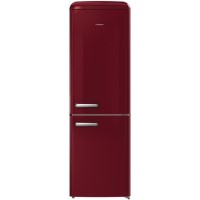 Refurbished Hisense RB390N4RRDUK Freestanding 300 Litre 60/40 Fridge Freezer Red