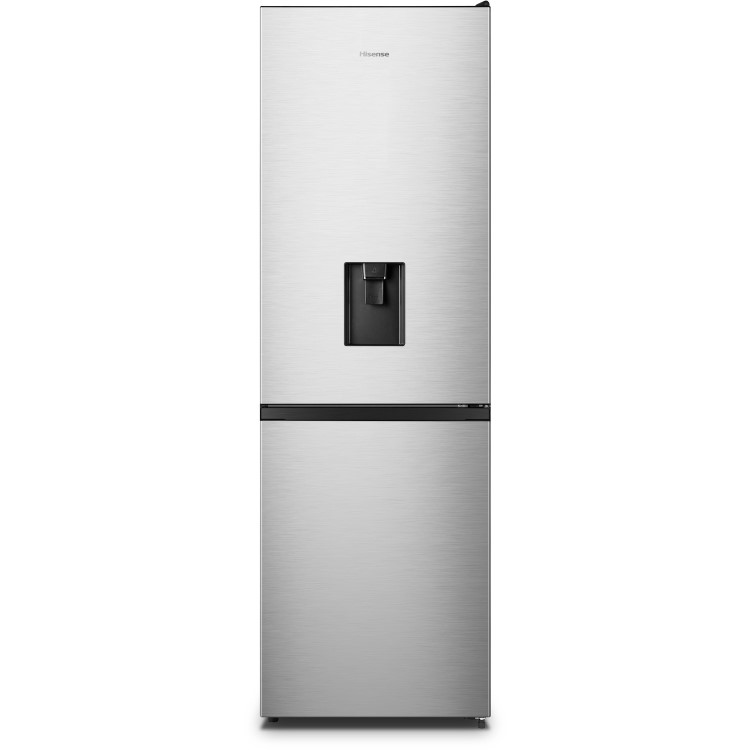 Hisense 300 Litre 60/40 Freestanding Fridge Freezer - Silver