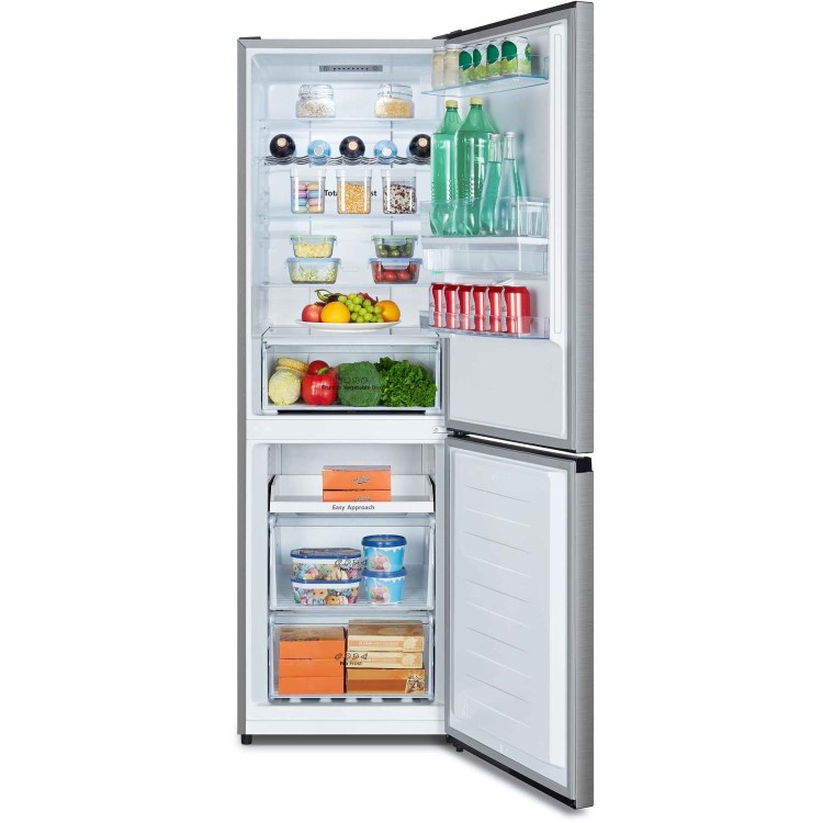 Hisense 300 Litre 60/40 Freestanding Fridge Freezer - Silver