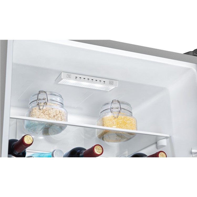 Hisense 300 Litre 60/40 Freestanding Fridge Freezer - Silver