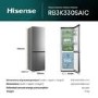 Hisense KitchenFit 330 Litre 60/40 Fridge Freezer - Silver