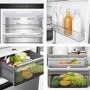 Hisense KitchenFit 330 Litre 60/40 Fridge Freezer - Silver