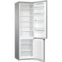 Hisense RB440N4AD1 200x60cm 339L 70/30 Freestanding Fridge Freezer - Stainless Steel