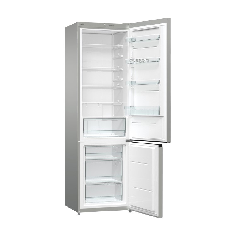 Hisense RB440N4AD1 200x60cm 339L 70/30 Freestanding Fridge Freezer - Stainless Steel