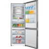 Refurbished Hisense RB645N4BIE Freestanding 495 Litre 60/40 Fridge Freezer Stainless Steel