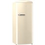 Gorenje RBO6153C Retro Style Freestanding Fridge With Icebox - Cream
