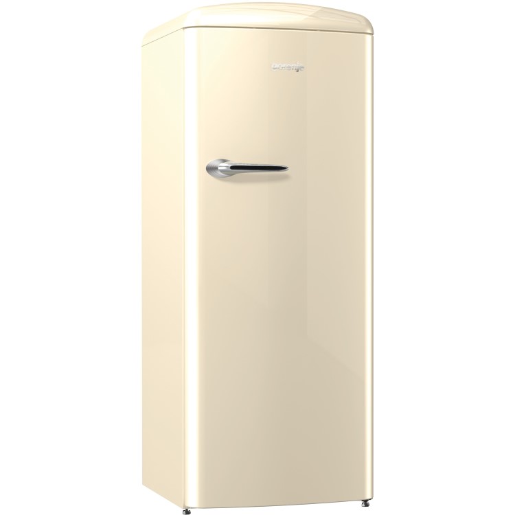 Gorenje RBO6153C Retro Style Freestanding Fridge With Icebox - Cream
