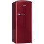 Gorenje RBO6153R 254 Litre Freestanding Larder Fridge 154cm Tall Retro Ice Box 60cm Wide - Burgundy