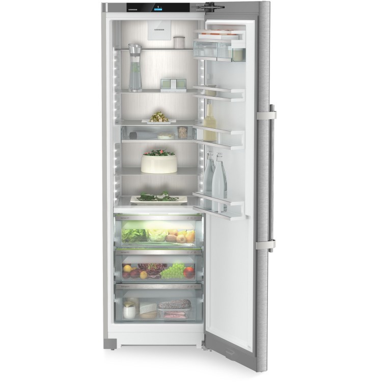 Refurbished Liebherr RBsdd5250 Freestanding 387 Litre Larder Fridge Silver