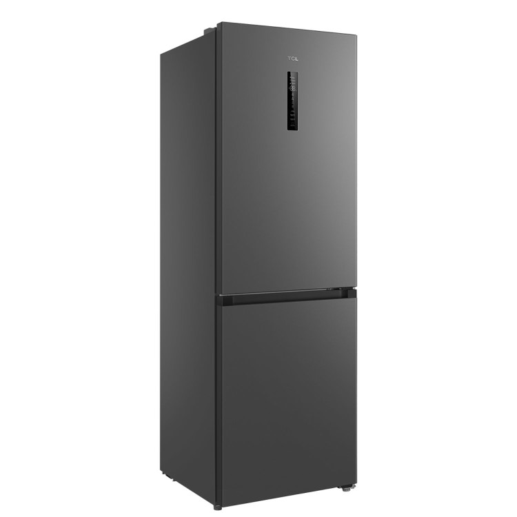 TCL 340 Litre 60/40 Freestanding Fridge Freezer - Silver