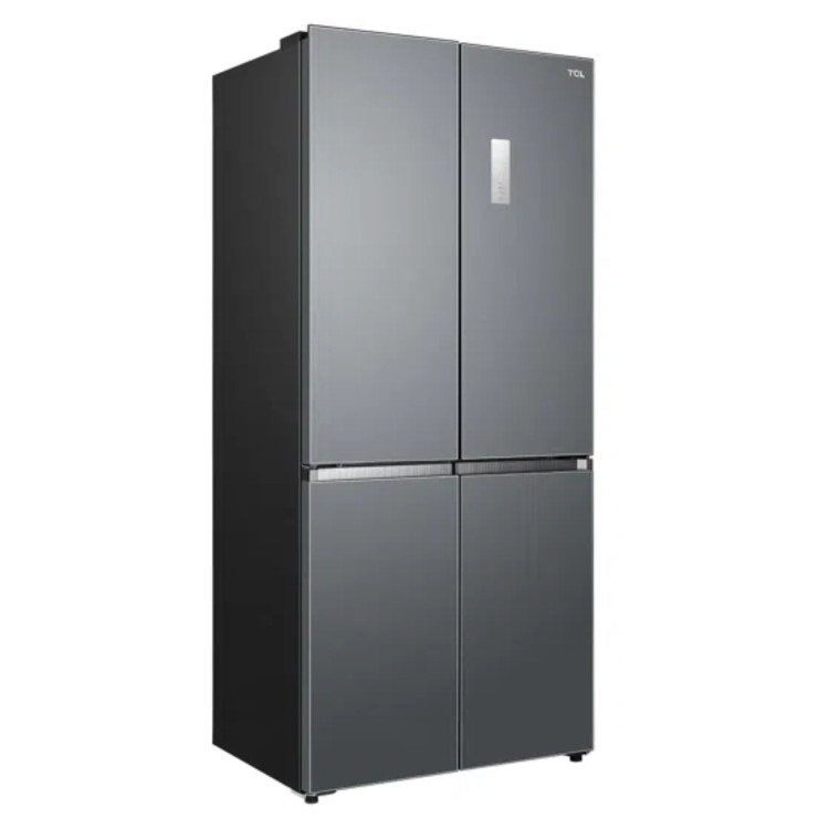 TCL Free Built In 456 Litre Four Door American Fridge Freezer - Grey