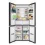 TCL Free Built In 456 Litre Four Door American Fridge Freezer - Grey
